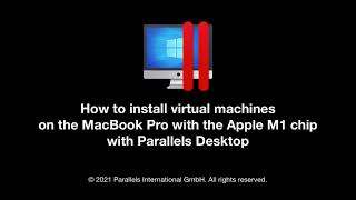 How to Install Windows or Linux in Parallels Desktop on M1 Mac [upl. by Annair]