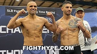 MICHAEL ZERAFA VS ANTHONY MUNDINE FULL WEIGHIN amp FINAL FACE OFF [upl. by Ribal]