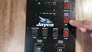 How to use the water system in the Jayco 27BH [upl. by Nnainot]