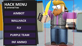 how to quotHACKquot in Arsenal Arsenal Roblox [upl. by Lamori402]