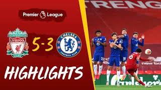 Highlights Liverpool 53 Chelsea  Eightgoal thriller before the trophy lift [upl. by Dunson]