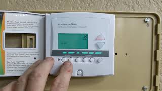 Venstar Thermostat Basic Operation [upl. by Sharon369]