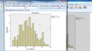 SPSS tutoriel Tests Normalité et Homogenéité variances [upl. by Corso938]