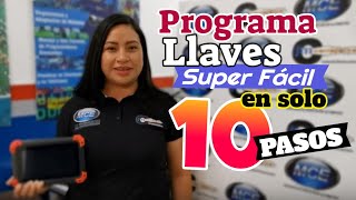 🚘🔑Aprende desde Cero a Programar llaves con Chip en 10 pasos Fáciles [upl. by Yenruogis]