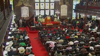 Charleston church holds service [upl. by Theran718]