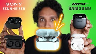 AIRPODS PRO 2 WINS vs Bose QC Buds 2  Samsung Buds 2 Pro  Sennheiser Momentum 3  Sony WF1000XM4 [upl. by Raeann]