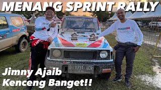 BEGINILAH RASANYA JIMNY JUARA SPRINT RALLY [upl. by Adolfo688]