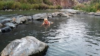 Snively Hot Springs on the Owyhee River [upl. by Leibarg]