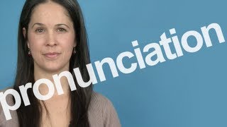 How to Pronounce PRONUNCIATION in American English [upl. by Eart]