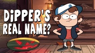 Gravity Falls Dippers Real Name  Big Secrets Revealed [upl. by Haramat]