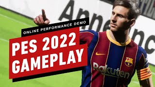 PES 2022 Online Performance Test Demo Gameplay [upl. by Conyers]