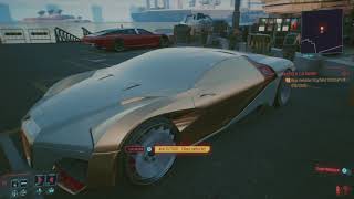 Where To Buy The Rayfield Caliburn  Fastest Car in Cyberpunk 2077 [upl. by Ariahs]