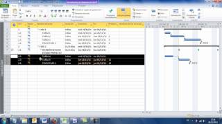 MS PROJECT 201020132016 VINCULAR TAREAS 11 [upl. by Jemmie]