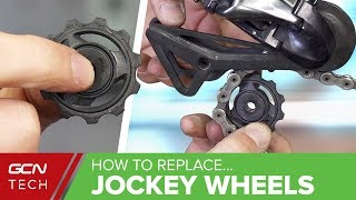 How amp When To Replace Your Derailleur Jockey Wheels [upl. by Benilda]