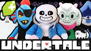 UNDERTALEDELTARUNE FANGAMER PLUSH MERCHANDISE UNBOXING [upl. by Camp]