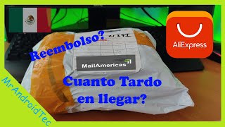 Experiencia comprando en Aliexpress desde México  Envio AliExpress Standard Shipping [upl. by Airdnekal51]