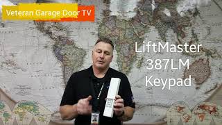 LiftMaster 387LM Programming  Veteran Garage Door [upl. by Lawson776]