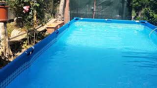 Piscina Intex 450 x 220 x 84 cm Intex Pool [upl. by Dino]