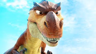 Speckles The Tarbosaurus Dinosaur Vs Dinosaur  Hindi Movies Dubbed In [upl. by Relyat]