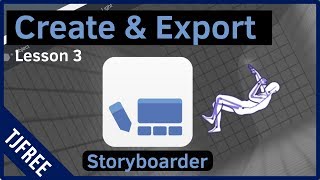 Storyboarder Lesson 3  Workflow and Export Options [upl. by Sitoel]