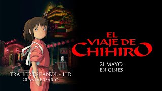 EL VIAJE DE CHIHIRO  Tráiler Español  HD [upl. by Samuel]