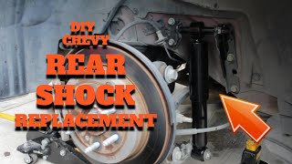 REAR SHOCK REPLACEMENT  CHEVROLET TRAVERSE 20072020 [upl. by Orips]