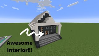 How to Build a Modern Court House in Minecraft [upl. by Collette]