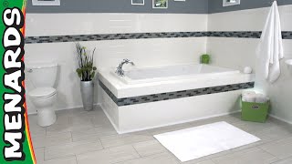 How To Install Wall Tile  Menards [upl. by Hoffman]