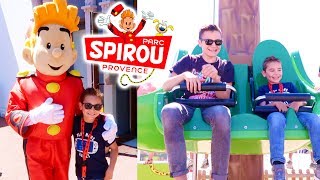 VLOG  On découvre le PARC SPIROU   Le parc dattractions des bandes dessinées [upl. by Ellwood]