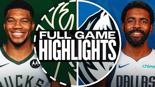 BUCKS at MAVERICKS  FULL GAME HIGHLIGHTS  March 1 2025 edited [upl. by Ayhtin348]