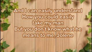 Jolene Karaoke  Miley Cyrus [upl. by Dolloff]