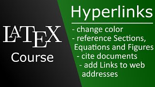 Mastering Hyperlinks in LaTeX A Comprehensive Guide to hyperref Package [upl. by Hirschfeld]