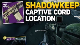 Captive Cord Location Lunar Battlegrounds quotArc Logicquot Quest Guide  Destiny 2 Shadowkeep [upl. by Nyleuqcaj625]