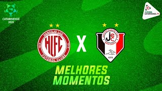 Melhores Momentos Hercílio Luz 4 x 3 Joinville  Catarinense 2021 [upl. by Penrose]