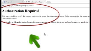 Authorization required  How to fix it [upl. by Odnomor814]