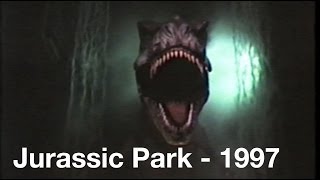 Jurassic Park The Ride  1997  Universal Studios Hollywood [upl. by Aihceyt]