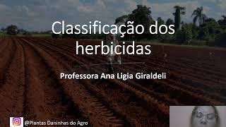 Classificação dos herbicidas [upl. by Adena]