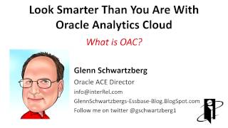 What is Oracle Analytics Cloud OAC [upl. by Artek8]