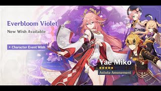 Pulling for Yae Miko Version 25 [upl. by Shirl]