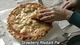 How to make a Strawberry Rhubarb Pie [upl. by Imoyaba229]