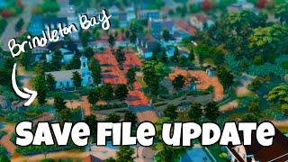 Save File Update  Brindleton Bay  The Sims 4 [upl. by Yoshi]