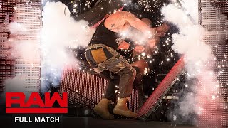 FULL MATCH  Braun Strowman vs Bobby Lashley – Falls Count Anywhere Match Raw July 1 2019 [upl. by Inan]