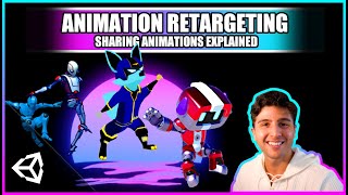 How to Animate Characters in Unity 3D  Animation Retargeting Explained [upl. by Myer767]