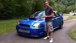 Review 2004 Subaru WRX STi [upl. by Nelluc537]