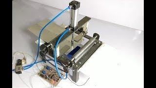 Air Powered Pneumatic Punching Machine [upl. by Ewan721]