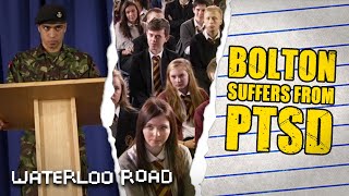 Bolton Smilie Suffers from PTSD MidAssembly  Waterloo Road [upl. by Sirovat]