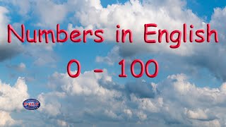 Numbers in English 0100 [upl. by Euridice]