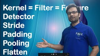 Convolutional Neural Networks  CNN  Kernel  Stride  Padding  Pooling  Explained by Python Code [upl. by Woodhead]