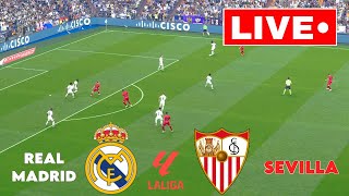 REAL MADRID vs SEVILLA LIVE La Liga EA Sports 2425 [upl. by Jamel]