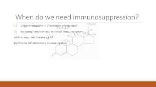 Immunosuppressant Drugs  Corticosteroids [upl. by Kirstin]